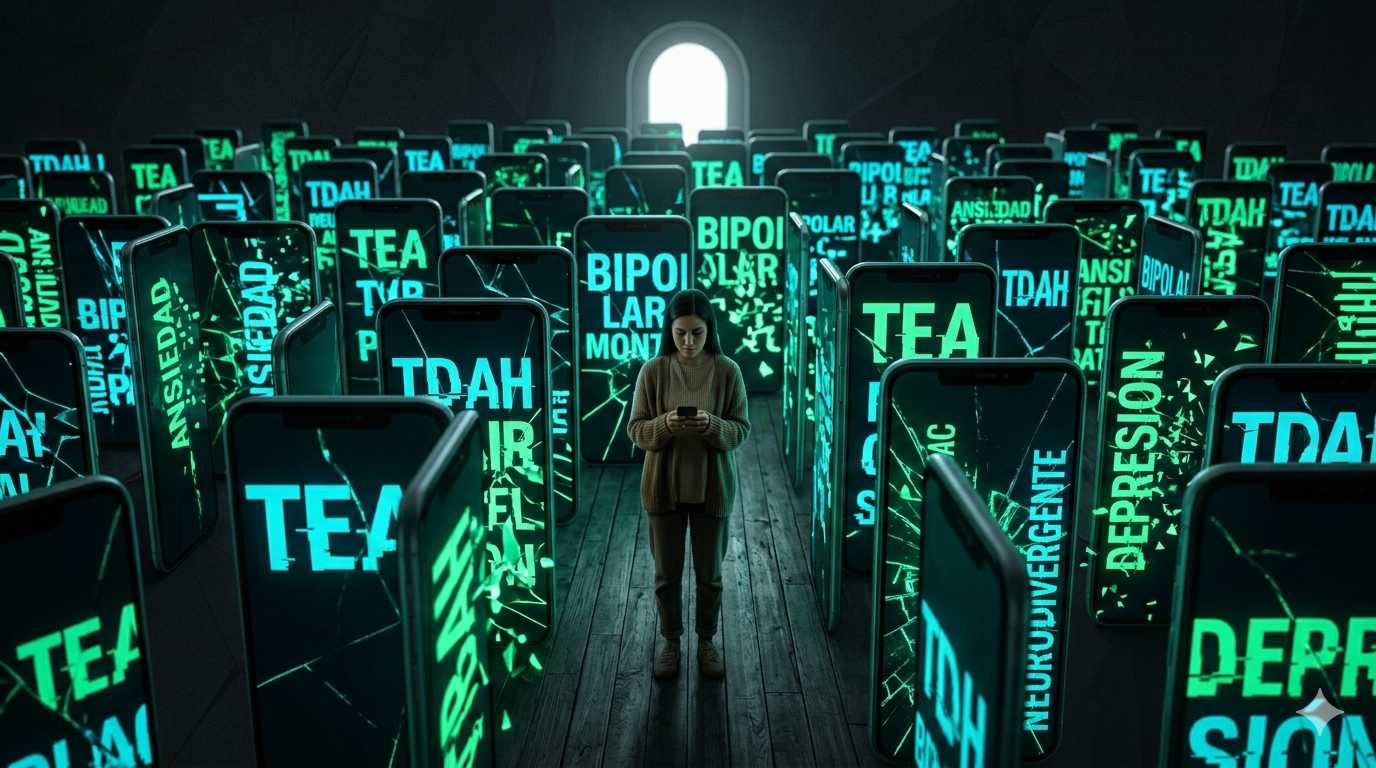 El Laberinto del “Yo” Digital: Anatomía Clínica del Autodiagnóstico en Redes