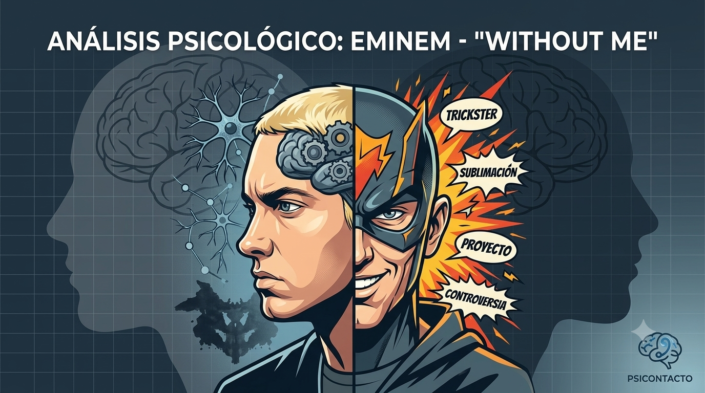 El salvador incómodo y la Sombra: una lectura psicológica de “Without Me”, de Eminem